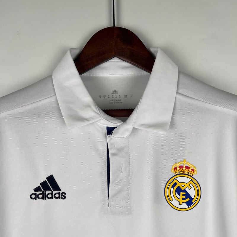 Cópia de Camisa Real Madrid 16/17 - Home - Versão Retro