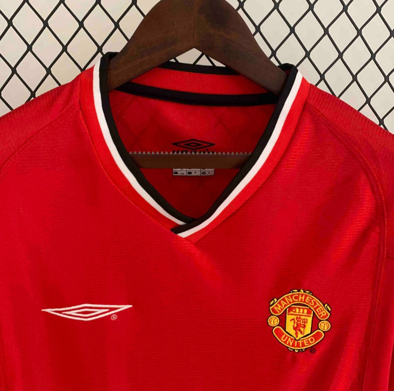 Camisa Manchester United Titular 2000 - Versão Retro